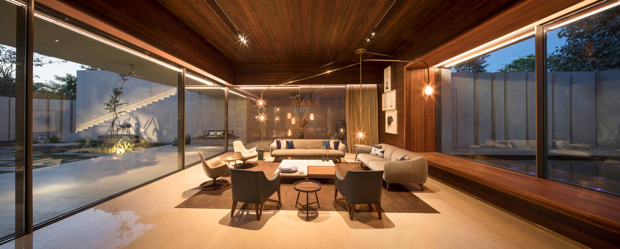 House of Secret Gardens｜インド・アーメダバード — panoramah! 採用事例（設計：Spasm Design）