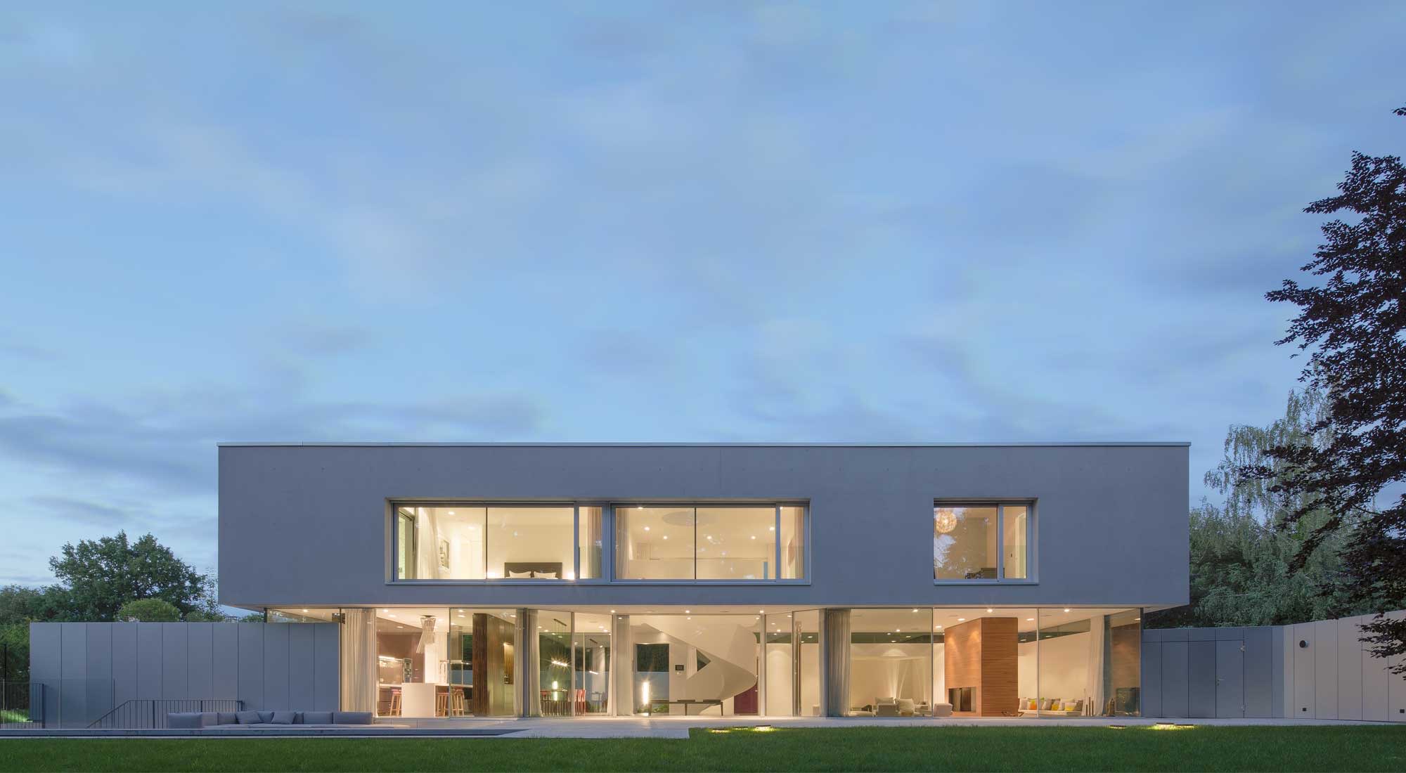 Villa NHV｜スイス・ジュネーブ — panoramah! 採用事例（設計：Vincent Mas Durbec et Inès Lamunière（内装: dl-i, designlab-intérieurs））