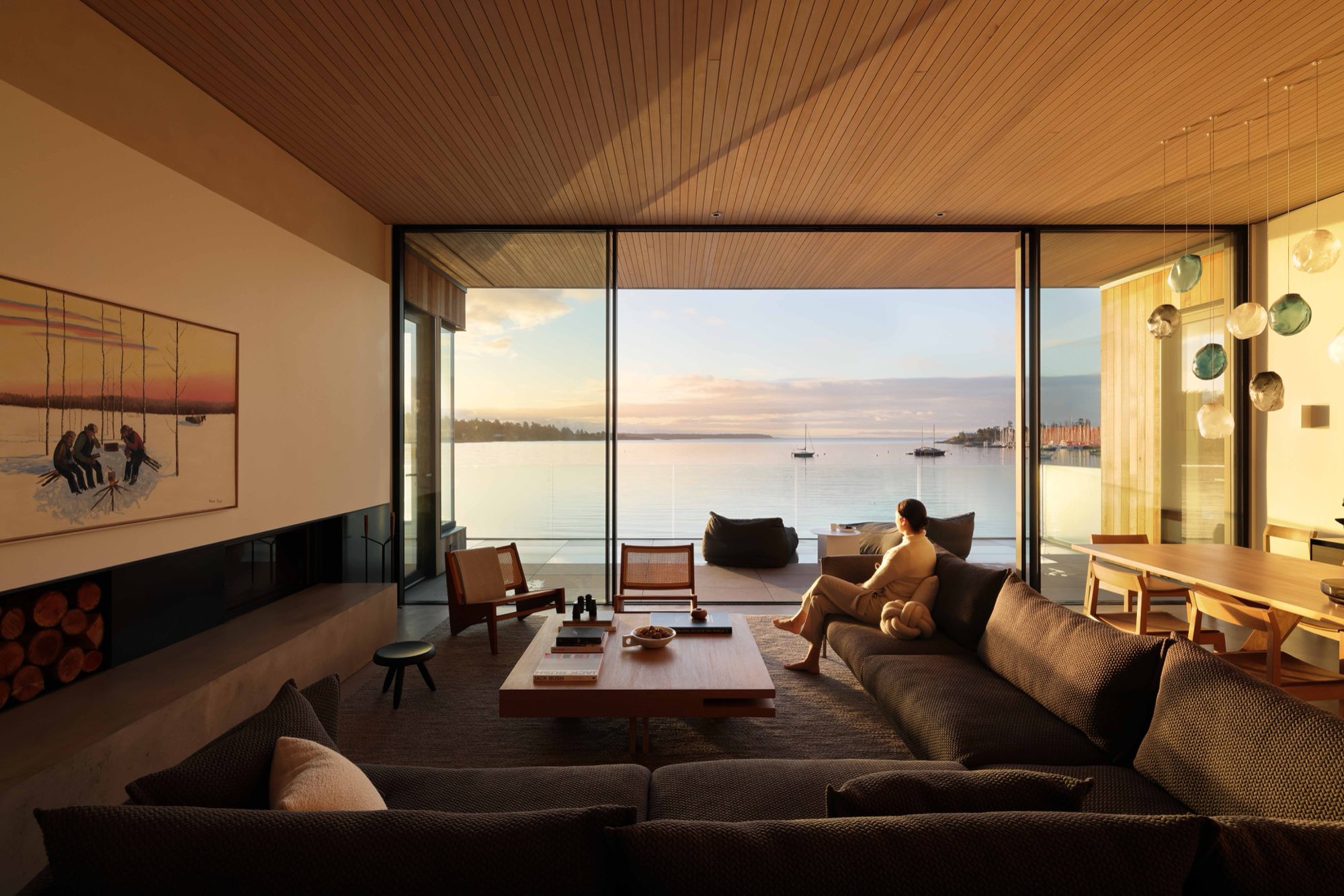 Cadboro Bay Beach House｜カナダ・ブリティッシュコロンビア州 — panoramah! 採用事例（設計：Falken Reynolds Interiors）